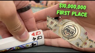 The 2022 WSOP Main Event 10000 BuyIn Day 2  Poker Vlog 464 [upl. by Heyra]