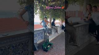 Alfama Lisbon 🎻 lisbonportugal music dance shorts [upl. by Laroc]