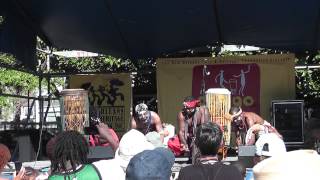 Titos Sompa  Live at the 2012 Congo Square Rhythms Festival [upl. by Elleron]