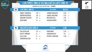 LSR SMCC 2nd XI v Balcatta Cats 2nd XI [upl. by Ennairac402]