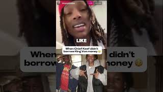 King Von speaks on Chief Keef not lending him 25000 for his friends bond chiefkeef von [upl. by Enattirb]