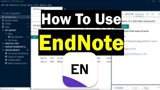 How To Use EndNote A Complete Beginners Guide [upl. by Neryt]