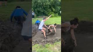 Hamilton Chargers Varsity Cheerleading Mud Run 2024 [upl. by Teagan929]