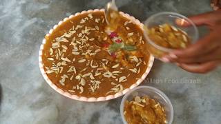 Chanay Ki Daal Ka Halwa Recipe  Food Village  Village Style  Village Food Secrets [upl. by Sowell818]