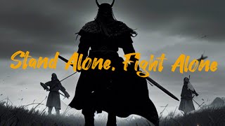 WeSings  Stand Alone Fight Alone  Vikings Motivation   Official Music Video [upl. by Htidirem]