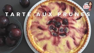 TARTE AUX PRUNES  SIMPLE  BELLES RECETTES [upl. by Adelheid927]