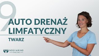 Drenaż limfatyczny twarzy automasaż na opuchniętą twarz [upl. by Ynaffet]