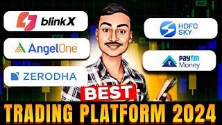 Best Trading App 2024  Best Share Market App In India  Best Demat Account [upl. by Anerac611]