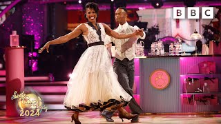 Montell Douglas amp Johannes Radebe Foxtrot to Is You Is Or Is You Aint My Baby ✨ BBC Strictly 2024 [upl. by Kenay]