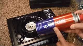 How to use a portable butane stove [upl. by Omarr957]