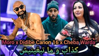 Moro x Cheba Warda x Didine Canon 16  Kedab W Matebghinich كذاب و متبغنيش l Rai Rap Remix 2024 [upl. by Minna]