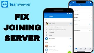 How To Fix And Solve Joining Server On TeamViewer App  Easy Fix [upl. by Everest]