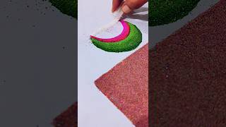 DIV diwali rangoli design bts rangoli art easy viralvideo shorts diy [upl. by Cosme519]