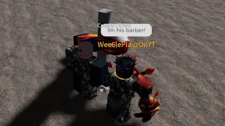 WeedlePlayz Is MY barber [upl. by Morita]