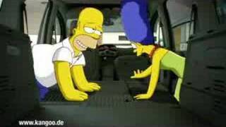 Werbung neuer Kangoo mit der Simpsons [upl. by Elleinnod]