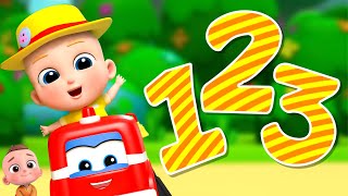 Number Song गिनती हिंदी में Boo Boo Song  Educational Hindi Rhymes and Baby Cartoon Videos [upl. by Trotter]