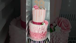 Elegant 18th Birthday Customized Cake customizedcake [upl. by Starlin69]