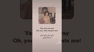 Georgette Sayegh  Yay Yay Ya Nassini arabic english lyrics translation fypシ゚viral explore [upl. by Muslim]