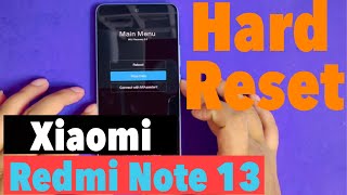 How To Hard Reset Xiaomi Redmi Note 13 [upl. by Lierbag]