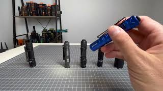 14500 Comparison  What is the BEST 14500 Flashlight camping fishing edc hiking [upl. by Ellebana]