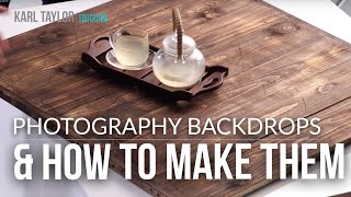 Photographic Backdrops and How to Make Your Own [upl. by Arihas]