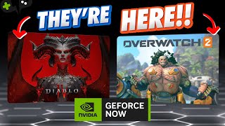 OVERWATCH 2 amp DIABLO IV have ARRIVED  GeForce Now News Update [upl. by Beaver]