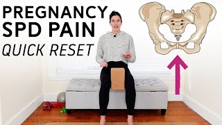 Try This for Pelvic Pain during Pregnancy — Quick Test  Reset for SPD Pain [upl. by Thackeray]