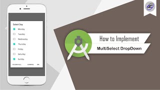 How to Implement MultiSelect DropDown in Android Studio  MultiSelectDropDown  Android Coding [upl. by Marutani]