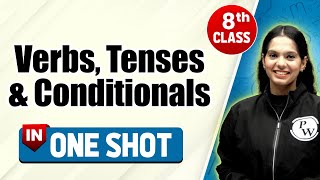 Verbs Tenses and Conditionals in One Shot  CBSE Class 8th  Pariksha Abhyas [upl. by Nollek]