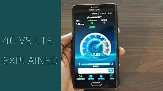 4G vs LTE Explained [upl. by Esmaria]