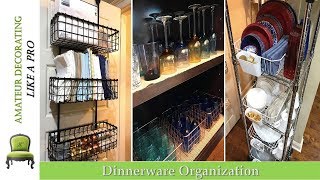 Dinnerware Organization and Storage [upl. by Ronen]