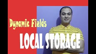 Dynamically Add  Remove input fields with local storage javascript [upl. by Edgardo]