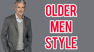 Casual Outfits For Older Men  Mens Fashion  Mens Style For Older Men [upl. by Anaujik536]