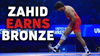 Zahid Valencia vs Arash Yoshida  Bronze Medal Match  2023 Senior World Championships [upl. by Scevor]