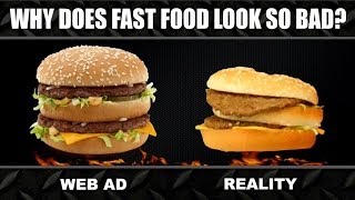 Fast Food ADS vs REALITY Experiment [upl. by Petronilla]