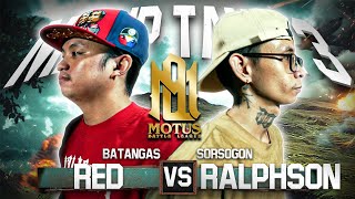 Motus Battle  RED vs RALPHSON [upl. by Luht708]