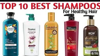 Top 10 Best shampoos for healthy long hair  shampoos with price Akifashionandbeauty [upl. by Yousuf]