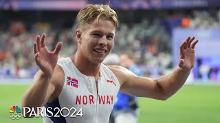 Markus Rooth sparks decathlon victory with secondday performance  Paris Olympics  NBC Sports [upl. by Stanwin]