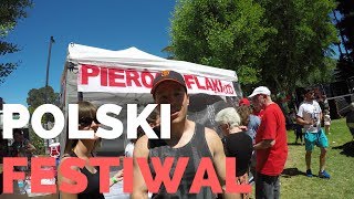 USA Test jedzenia na Polskim Festiwalu 2017 w Belmont Kalifornia [upl. by Soinotna]