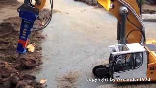 INCREDIBLE RC DEMOLITION HAMMER WORKING AT THE CONSTRUCTION SITE [upl. by Itsirhc]