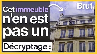 Ce qui se cache derrière les faux immeubles de Paris [upl. by Keily]