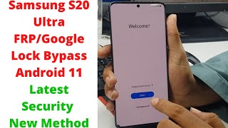 Samsung S20 Ultra FRPGoogle Lock Bypass Android 11 Latest Security  Samsung G988B Frp Bypass [upl. by Ajnotal]