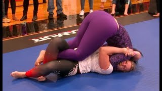 206 Girls Grappling NoGi Tournament Match • Women Wrestling BJJ MMA Female Bout [upl. by Leizahaj]