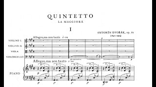 A Dvořák – Piano Quintet in A Major No 2 Op 81 Rubinstein  Guarneri Quartet [upl. by Meeks]