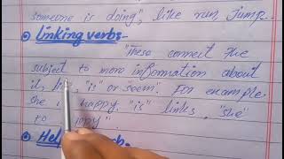 quotUnderstanding Verbs Action Linking Helping verbsquot [upl. by Ecyob]