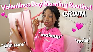 Valentines Day Morning Routine Get Ready With Me [upl. by Gabriele988]