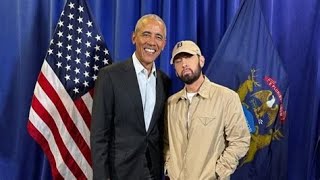 Obama raps Eminems quotLose Yourselfquot [upl. by Drofdeb]