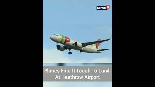 Storm Eunice At Londons Heathrow Airport  Storm Eunice Video  Shorts  Trending  CNN News18 [upl. by Enaitsirhc579]