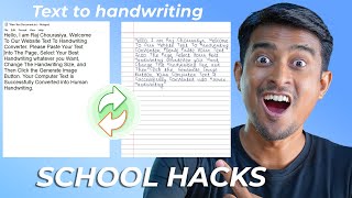 How to Convert Text to Handwriting in 5 Minutes  Text to Handwriting Website [upl. by Robbin]