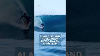 Él es Alan Cleland primer surfista mexicano en participar en Juegos Olímpicos shorts [upl. by Beutler]